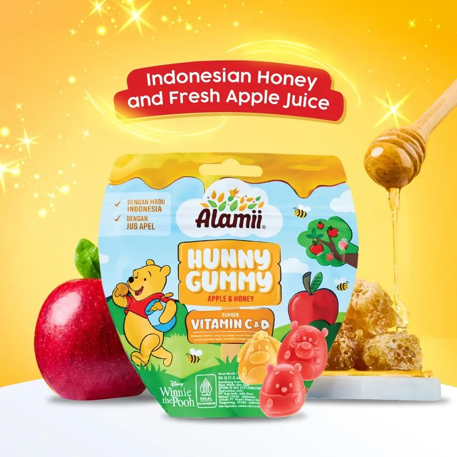 Alamii hunny gummy pooh 38gr
