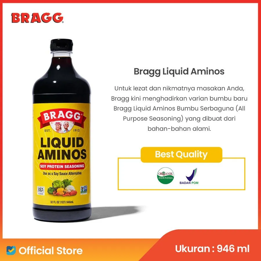 Bragg- Liquid Aminos Bumbu Serbaguna 946ml