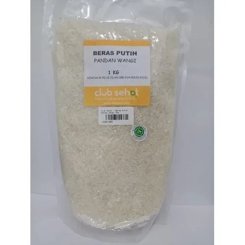 CS- BERAS PUTIH PANDAN WANGI ORGANIK 1 KG
