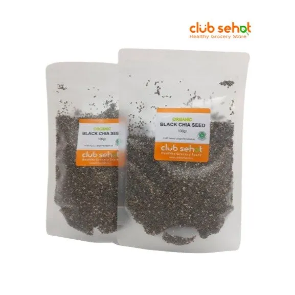 CS- ORGANIC BLACK CHIA SEEDS 100 GR