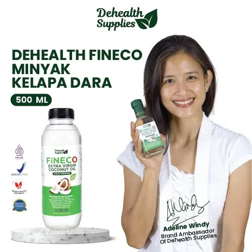 DS- FINECO 500 ML Extra Virgin Coconut Oil (PLASTIK)