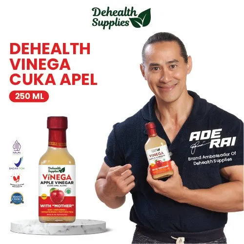 DS- VINEGA CUKA APEL 250ml (Botol kaca)