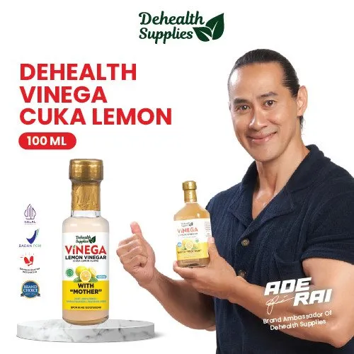 DS- VINEGA CUKA LEMON 100ml (Botol Kaca)