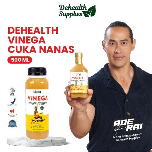 DS- VINEGA CUKA NANAS 250 ML (BOTOL PLASTIK)