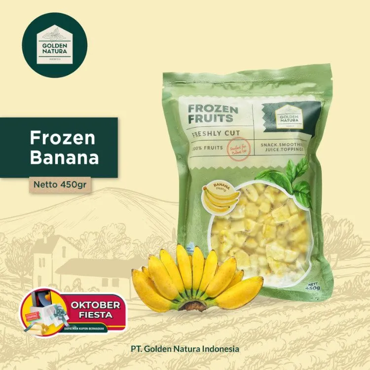 GN- Banana Cubes 450 gr