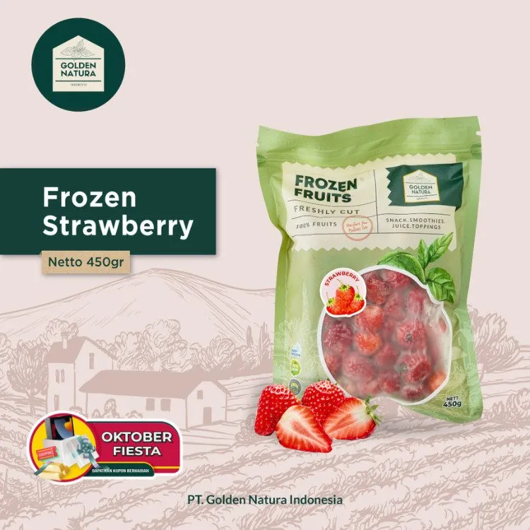 GN- Strawberry Whole 450 gr
