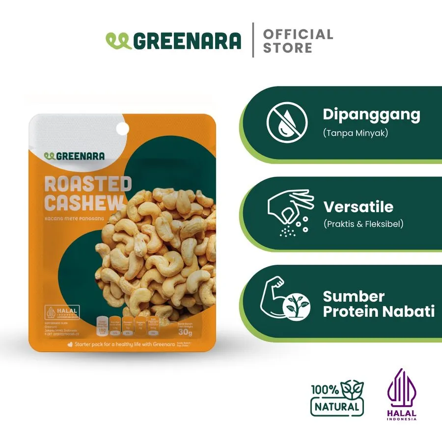 GREENARA- ROASTED CASHEW 30 GR