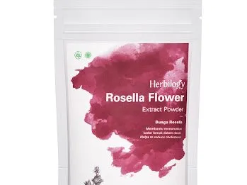 HERBILOGY ROSELLA FLOWER EXTRACT POWDER 100G