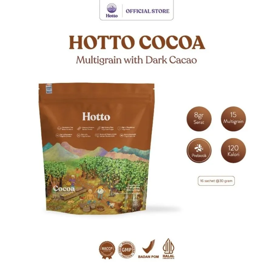 Hotto Cocoa per pack (16sachet)