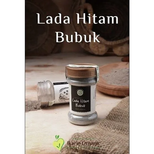 IKARIE- LADA HITAM BUBUK ORGANIK
