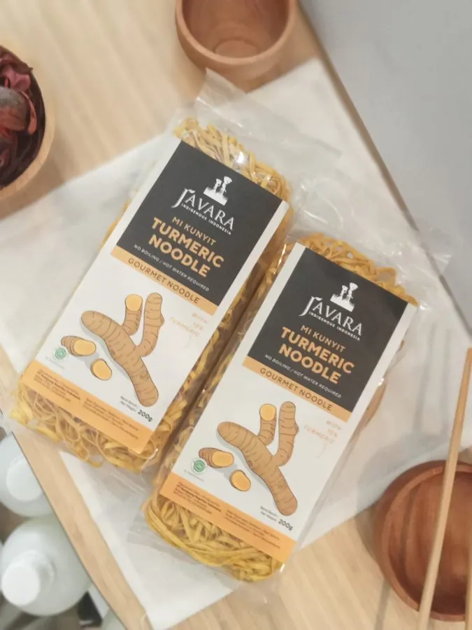 Javara- Turmeric Noodle | Mie Kunyit 200 g