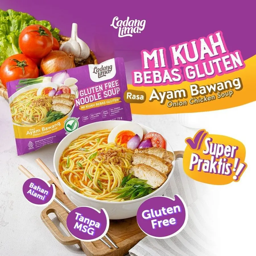 Ladang Lima- Ayam bawang gf Noodle
