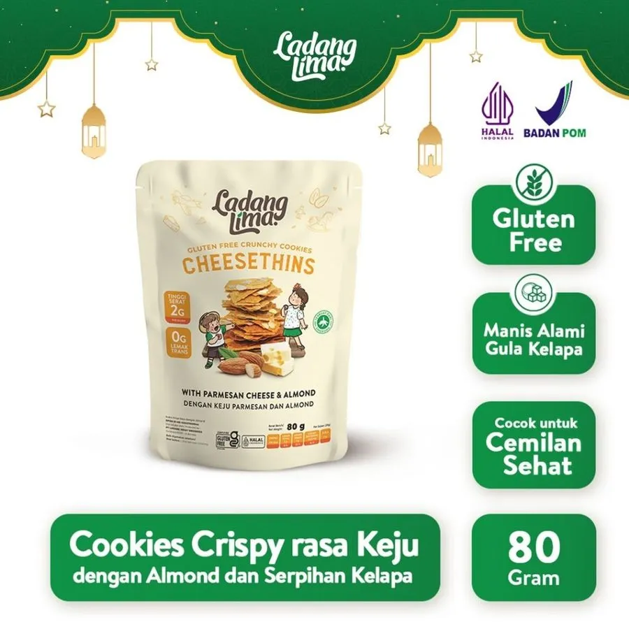 Ladang lima- Cookies Cheesethins 80gr