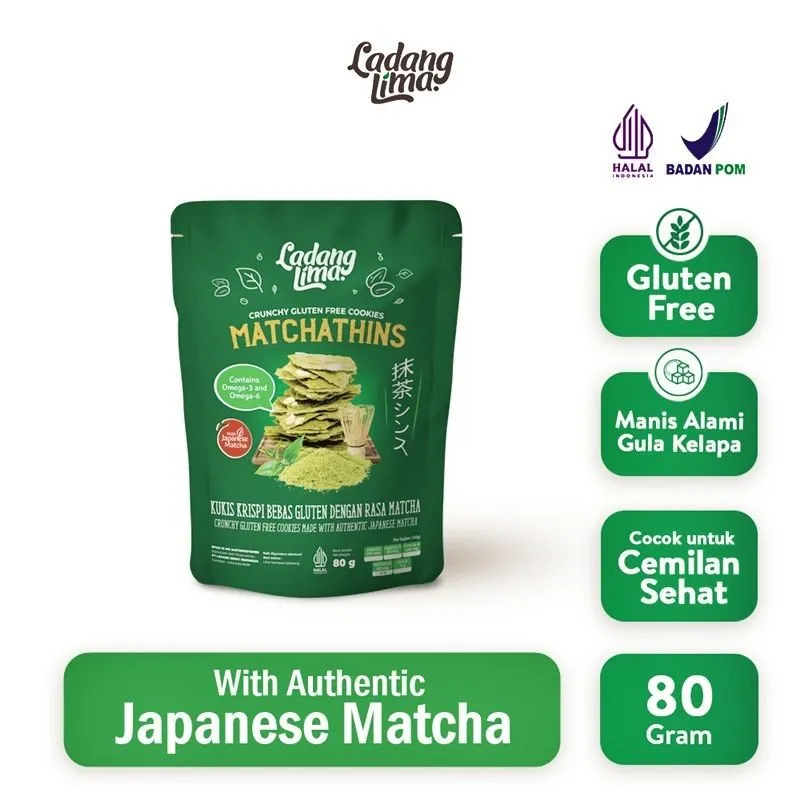 Ladang Lima- Cookies Matchathins 80gr