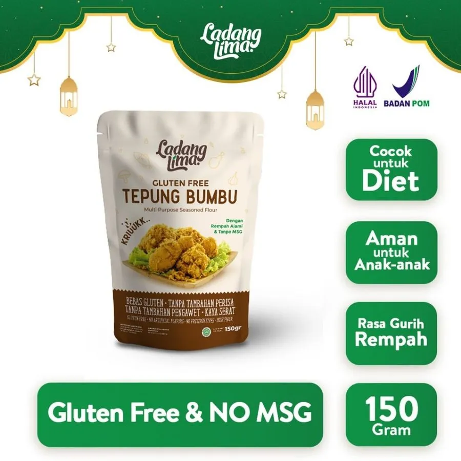 Ladang lima- Tepung bumbu serbaguna 150gr