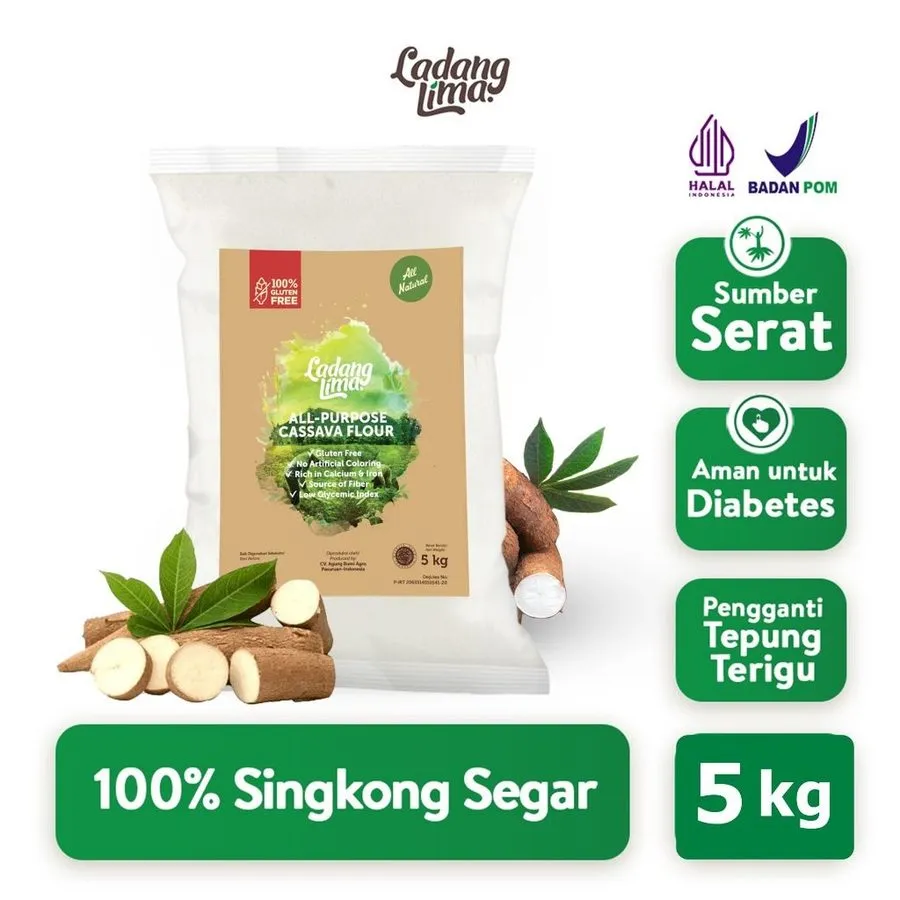 Ladang5- Tepung mocaf 5kg