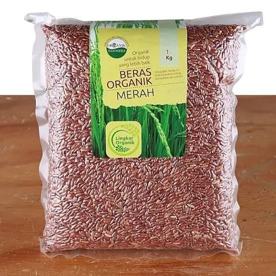 LK- Beras Organik Merah Vakum 1 Kg