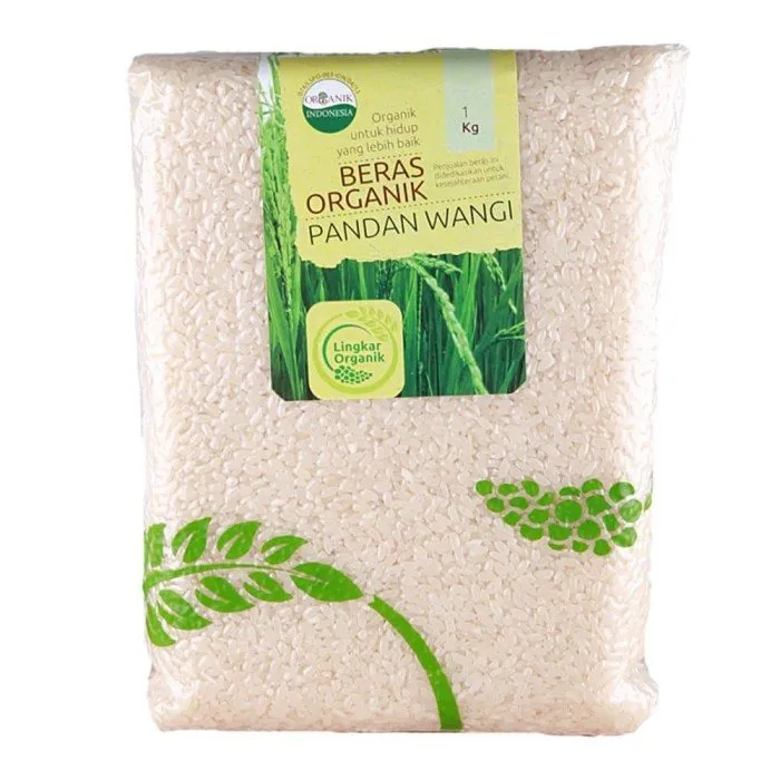 LK- BERAS PUTIH VAKUM 1 KG LINGKAR ORGANIK