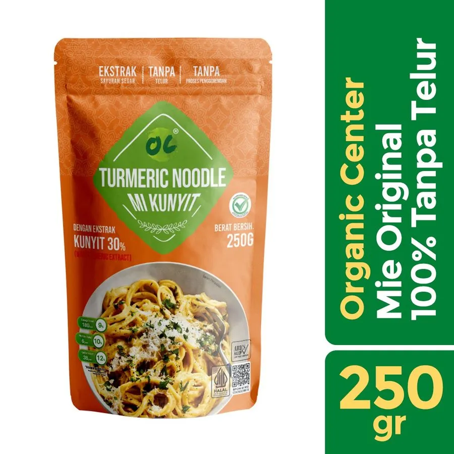ORGANIC CENTER - NOODLE ORIGINAL TURMERIC