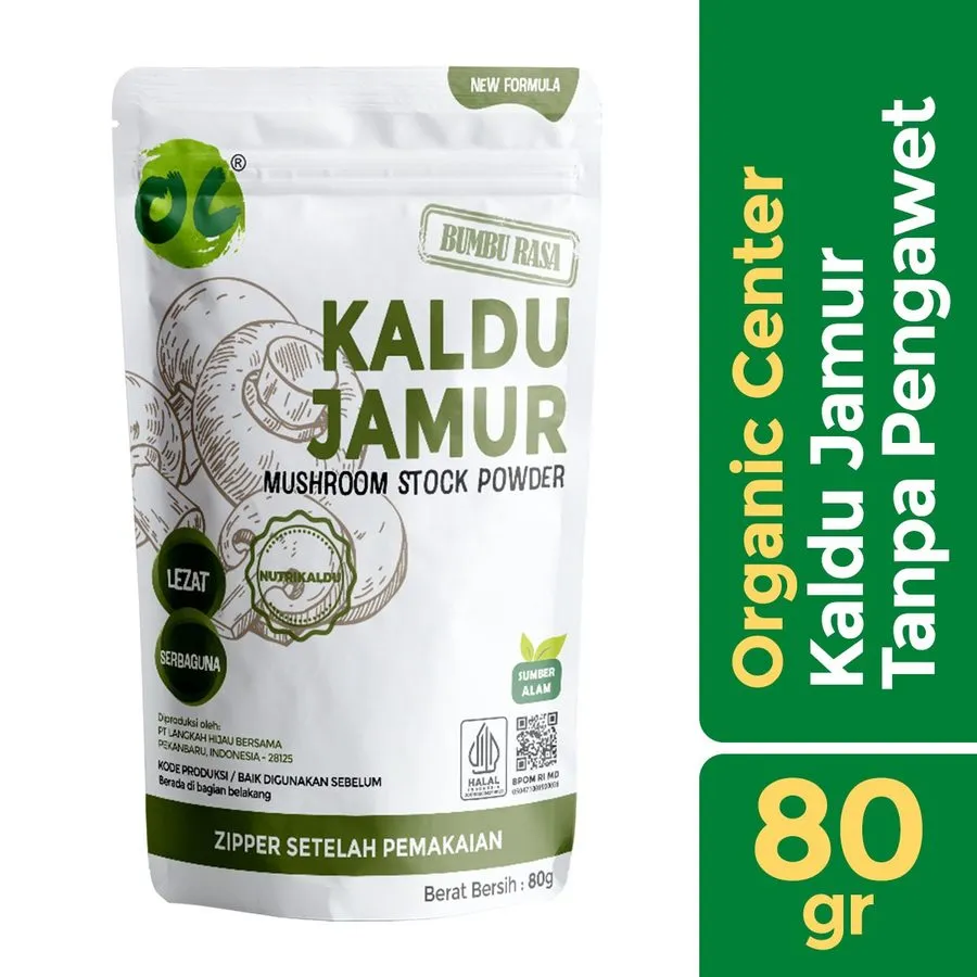 Organik center - Kaldu jamur 80gr