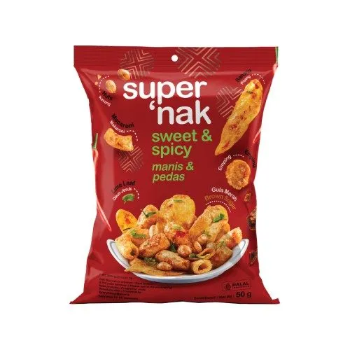SUPERNAK SWEET & SPICY 50 GR