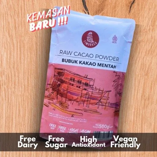 TIMURASA- RAW CACAO POWDER 500 GR