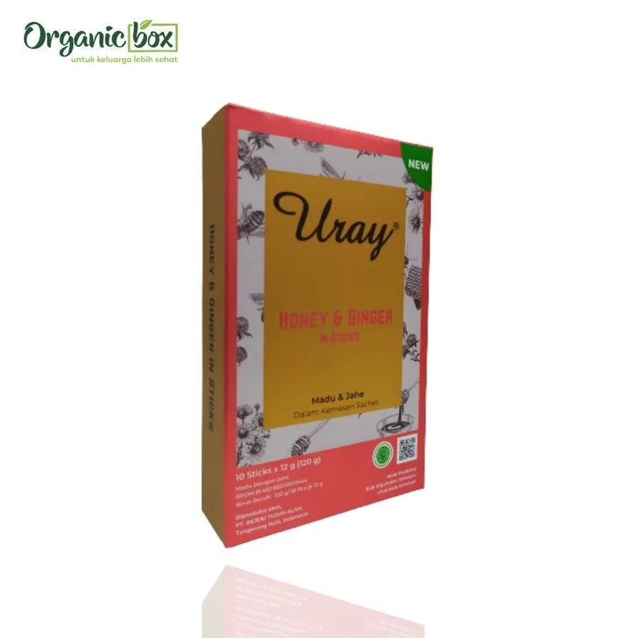 Uray - Honey & ginger in stick 120gr