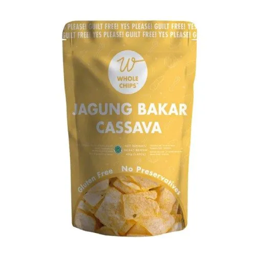WHOLE CHIPS JAGUNG BAKAR CASSAVA 40 GR